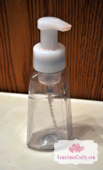 Empty Soap Bottle
