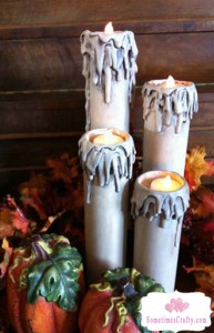 Halloween PVC Candles
