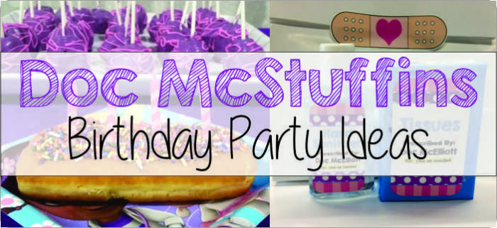 Doc McStuffins Birthday Party Ideas - Header Image