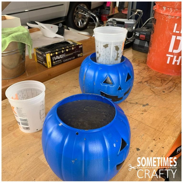 How to Make a Cement Pumpkin for Your Fall Decor Sometimes Crafty