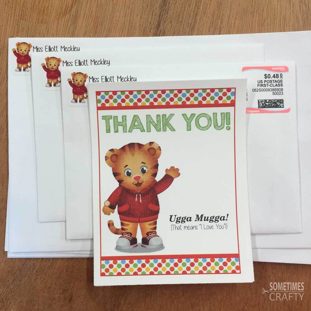 Daniel Tiger Birthday Party with Free Printables! - Sometimes Crafty
