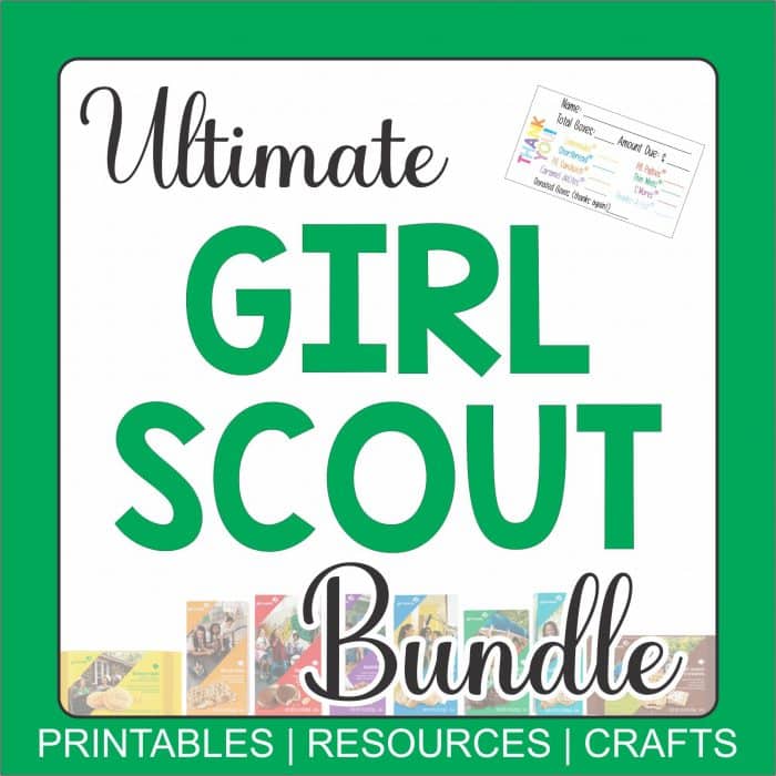 Ultimate Girl Scout Bundle - printables and files for leaders and parents